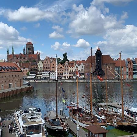 Apartamenty Centrum Nad Motlawa Z Widokiem Na Patio Z Balkonem Gdańsk Exteriör bild