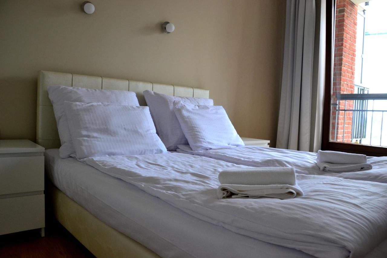 Apartamenty Centrum Nad Motlawa Z Widokiem Na Patio Z Balkonem Gdańsk Exteriör bild