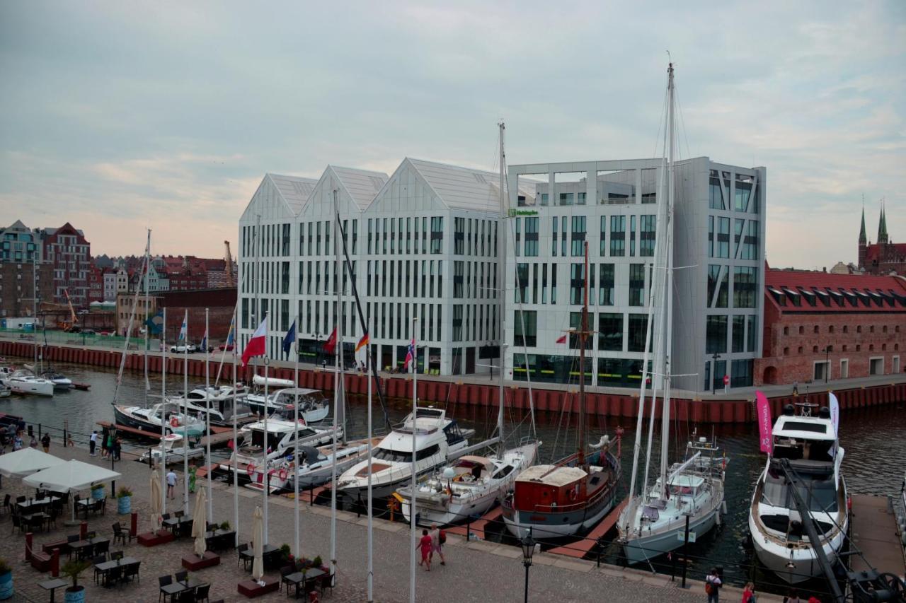 Apartamenty Centrum Nad Motlawa Z Widokiem Na Patio Z Balkonem Gdańsk Exteriör bild
