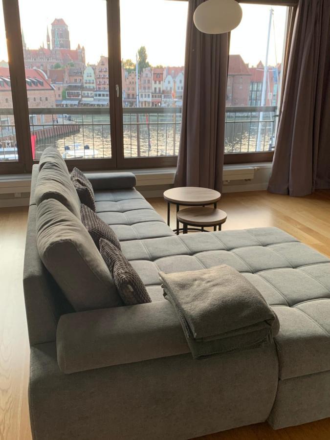 Apartamenty Centrum Nad Motlawa Z Widokiem Na Patio Z Balkonem Gdańsk Exteriör bild